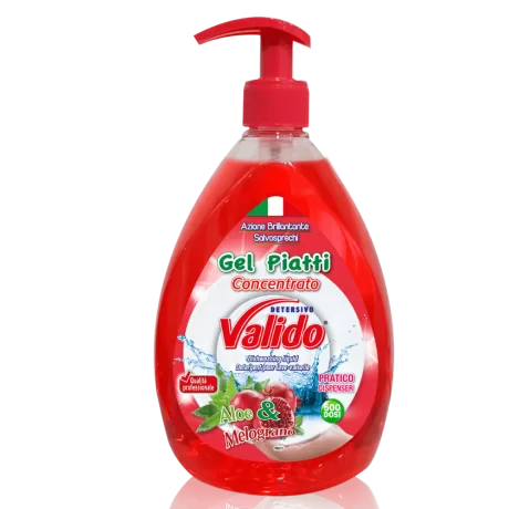 VALIDO GEL DE VASE CU POMPITA ALOE SI RODIE, 1 L