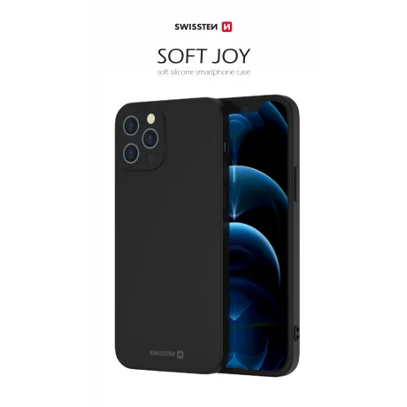 SWISSTEN SOFT JOY CASE APPLE IPHONE 15 Pro Max BLACK