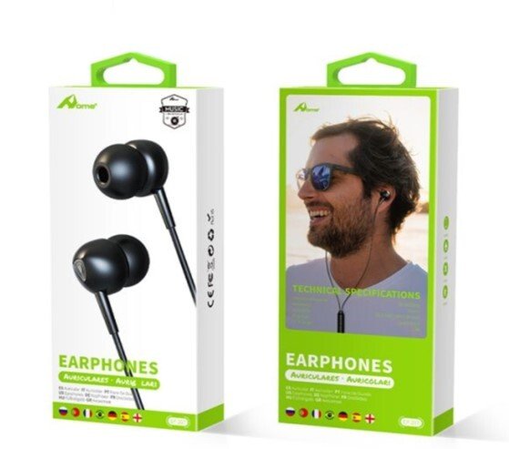 CASTI UNIVERSALE CU MICROFON JACK 3.5MM ALB thumb