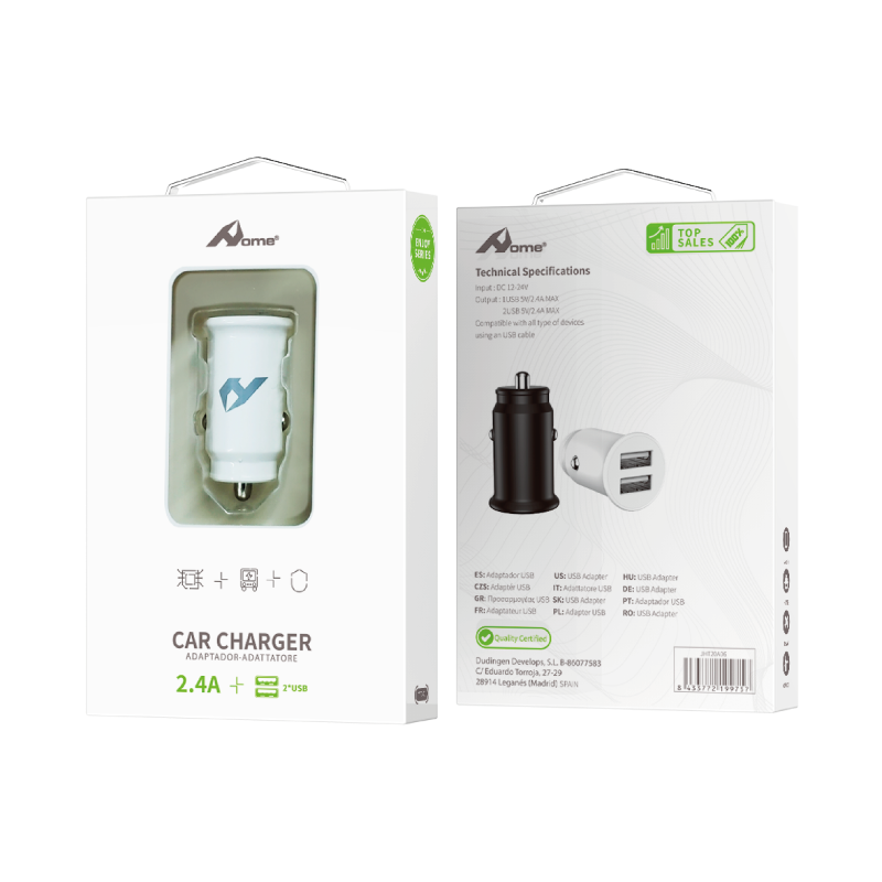 INCARCATOR AUTO 2XUSB thumb