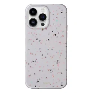 Husa Cover UNIQ Coehl Terrazzo pentru iPhone 14 Pro Sandstone