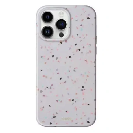 Husa Cover UNIQ Coehl Terrazzo pentru iPhone 14 Pro Sandstone