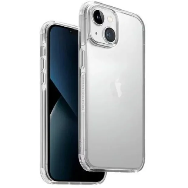 Husa Cover UNIQ Combat pentru iPhone 14 Plus crystal Transparent