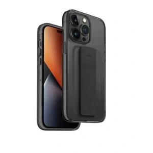 Husa Cover UNIQ Heldro Mount pentru iPhone 14 Pro vapour Fumuriu