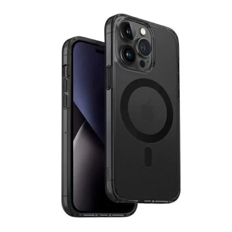 Husa Cover UNIQ LifePro Xtreme  Magclick pentru iPhone 14 Pro frost Fumuriu
