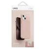 Husa Cover UNIQ Lino Hue Magclick pentru iPhone 14 Blush Roz