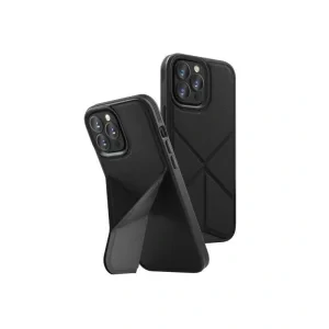 Husa Cover UNIQ Transforma Magclick pentru iPhone 14 Pro Max ebony Negru