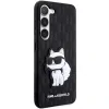 Karl Lagefeld case for Samsung Galaxy S23 Plus KLHCS23MSAKLHCPK black HC Saffiano Mono Choupette NFT