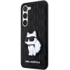 Karl Lagefeld case for Samsung Galaxy S23 Plus KLHCS23MSAKLHCPK black HC Saffiano Mono Choupette NFT