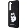 Karl Lagefeld case for Samsung Galaxy S23 Plus KLHCS23MSAKLHCPK black HC Saffiano Mono Choupette NFT