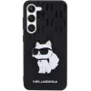 Karl Lagefeld case for Samsung Galaxy S23 Plus KLHCS23MSAKLHCPK black HC Saffiano Mono Choupette NFT