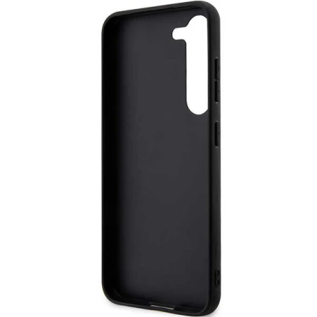 Karl Lagefeld case for Samsung Galaxy S23 Plus KLHCS23MSAKLHKPK black HC Saffiano Mono Ikonik NFT