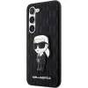 Karl Lagefeld case for Samsung Galaxy S23 Plus KLHCS23MSAKLHKPK black HC Saffiano Mono Ikonik NFT