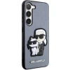 Karl Lagefeld case for Samsung Galaxy S23 Plus KLHCS23MSANKCPG grey HC Saffiano Karl&amp;Choupette NFT