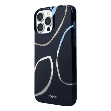 Husa Cover UNIQ Coehl Valley pentru iPhone 13 Pro Max Bleumarin
