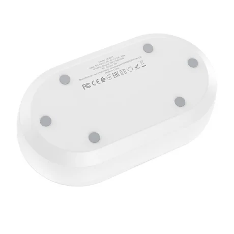 Cutie sterilizatoare  Hoco UV cu Incarcator Wireless DCW01 Alb