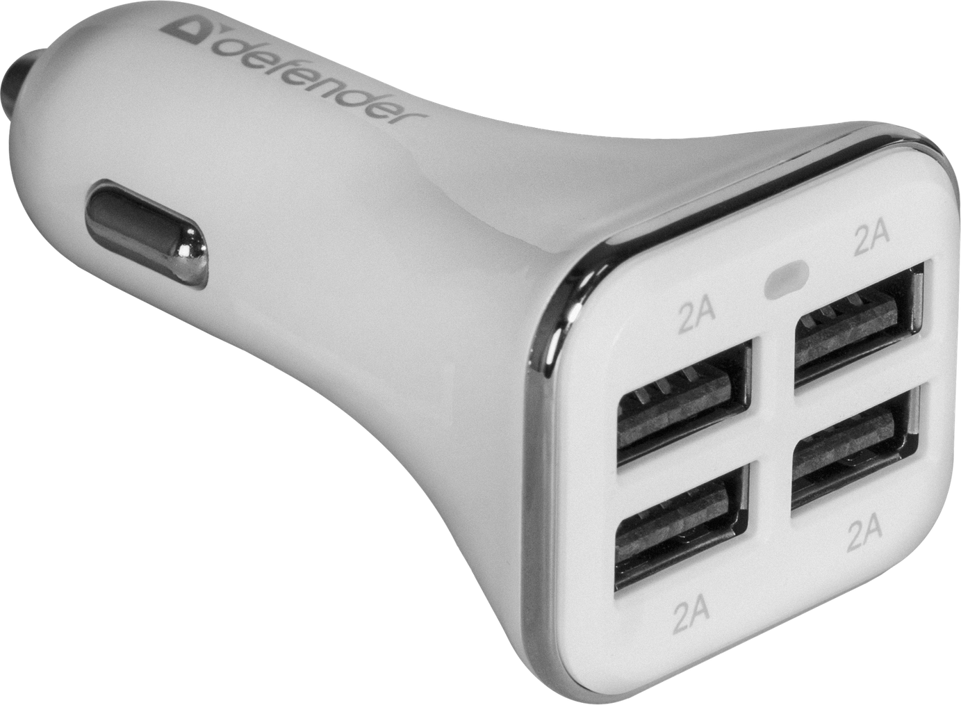Incarcator Auto Defender UCA-05 4xUsb 5V/8A Alb thumb