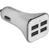 Incarcator Auto Defender UCA-05 4xUsb 5V/8A Alb