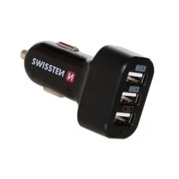 Adaptor Swissten  3x USB 5.2A Power