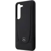 Husa spate Hard Mercedes Leather Urban pentru Samsung Galaxy S23+ Negru