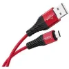 CABLU HOCO X38 MICRO USB  ROSU