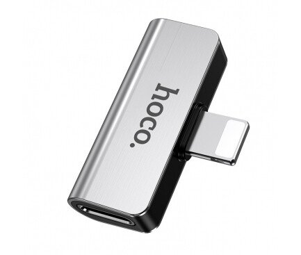 CONVERTOR AUDIO LIGHTNING LS24 GRI HOCO thumb