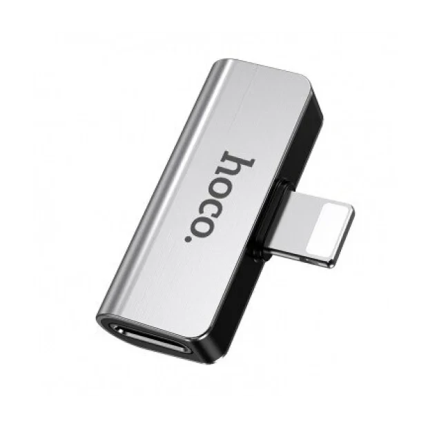 CONVERTOR AUDIO LIGHTNING LS24 GRI HOCO