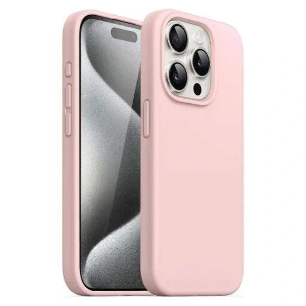 Husa hard Fun pentru iPhone 15 Pro Roz