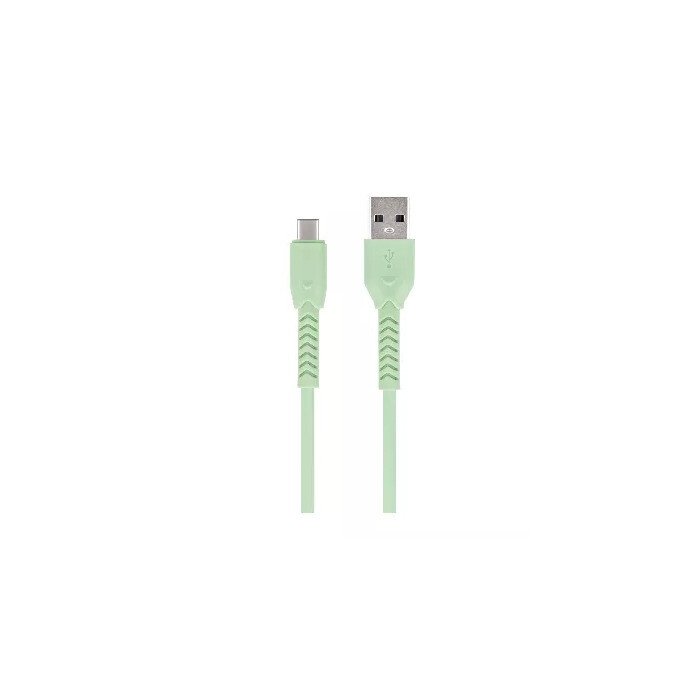 Cablu Maxlife MXUC-04 USB - Type-C  1,0m 3A Verde thumb