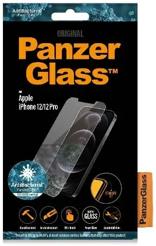 PanzerGlass Glass Screen Protector for Apple iPhone 12 | 12 Pro, Transparent thumb