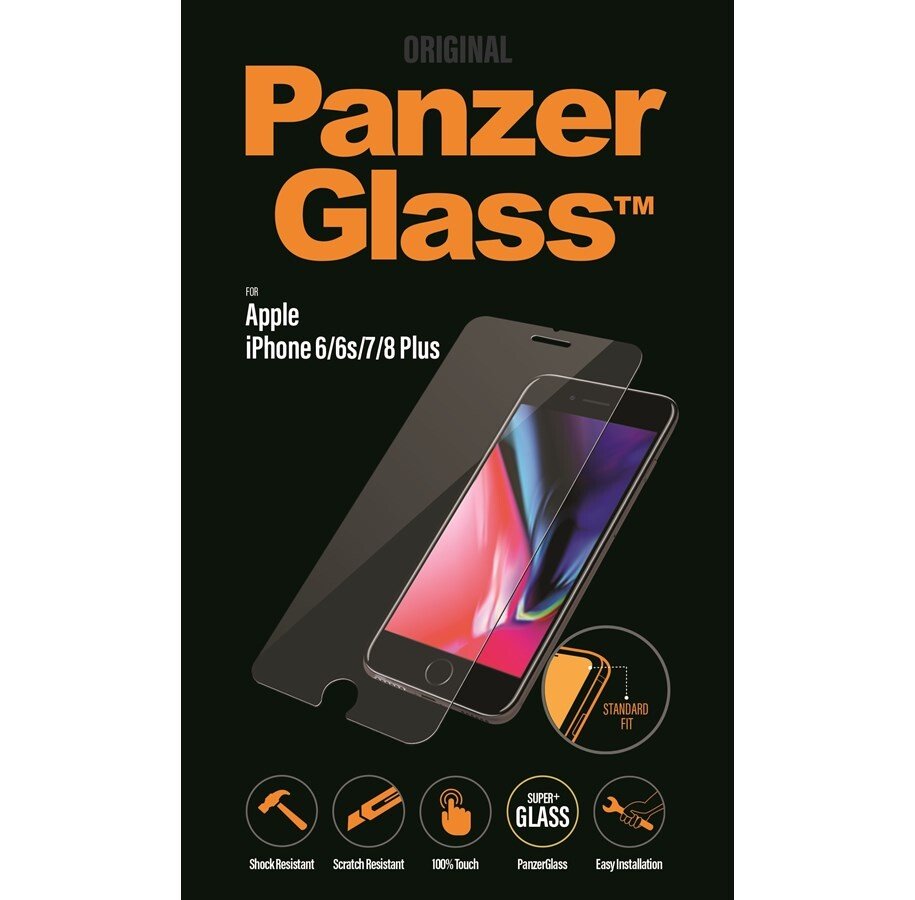 PanzerGlass Glass Screen Protector for Apple iPhone 6 / 6s / 7/8 Plus, Transparency thumb