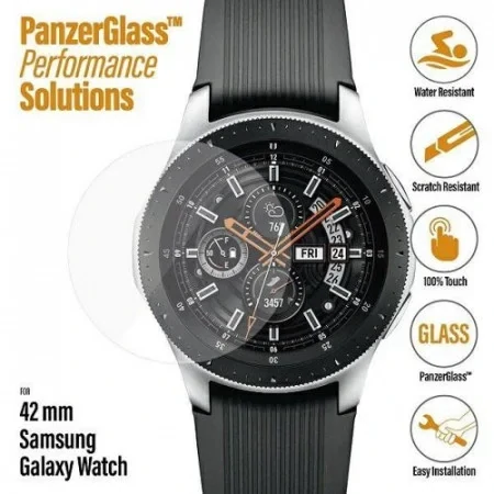 PanzerGlass glass screen protector for Samsung Galaxy Watch, 42mm, Transparency thumb