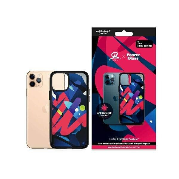 PanzerGlass Protective Case for Apple iPhone 11 Pro Max, artist Mikael B, Colorful thumb