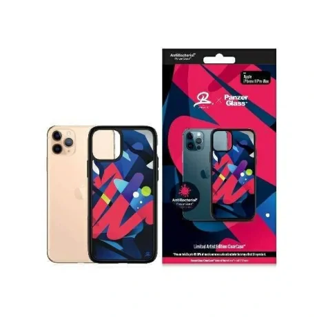 PanzerGlass Protective Case for Apple iPhone 11 Pro Max, artist Mikael B, Colorful
