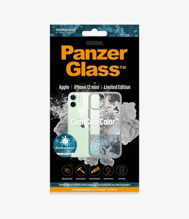 PanzerGlass Protective Case for Apple iPhone 12 mini, Transparency / Gray Frame thumb