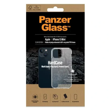 PanzerGlass Protective Case for Apple iPhone 13 mini, Transparency thumb