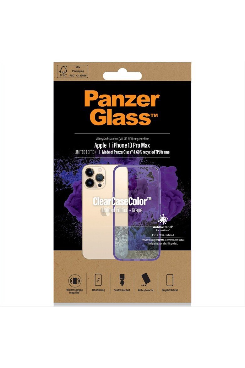 PanzerGlass Protective Case for Apple iPhone 13 Pro Max, Transparency / Mov Frame thumb