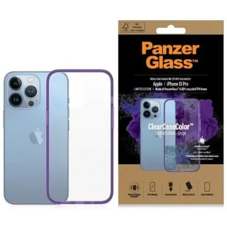 PanzerGlass Protective Case for Apple iPhone 13 Pro, Transparency / Movable Frame