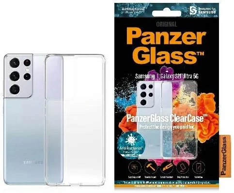 PanzerGlass Protective Case for Samsung Galaxy S21 Ultra 5G, Transparency thumb