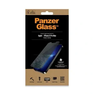 PanzerGlass Screen Protector for Apple iPhone 13 Pro Max, privacy, Black