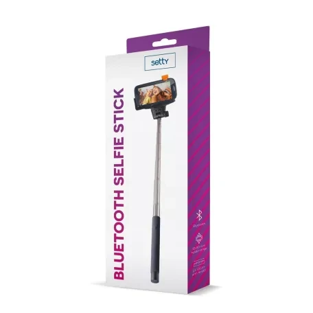 Selfie stick bluetooth thumb