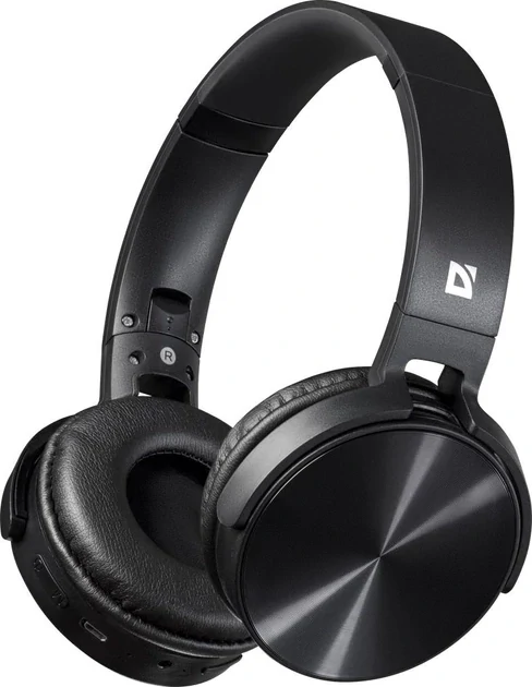 Casti Bluetooth Defender FreeMotion B555 Wireless BT 5.0 Negru thumb