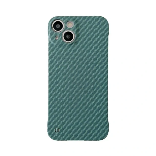 Husa Spate Hard Carbon Fiber pentru iPhone 11 Pro Max Verde