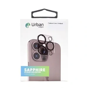 Folie sticla Camera Individual Urban Gadgets Saphore pentru iPhone 13 Pro/13 Pro Max Negru