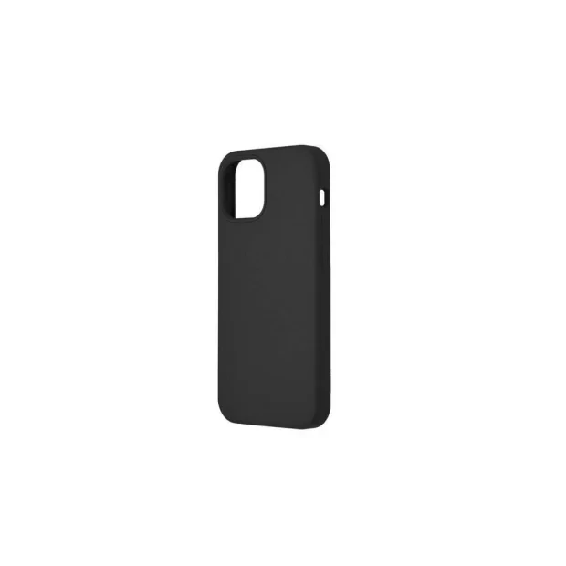 Husa Cover Silicon Slim Mat pentru Iphone 12 Mini Bulk Negru