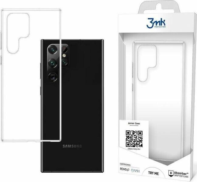 Husa Personalizata 3MK pentru Samsung Galaxy S22 Ultra Transparent thumb
