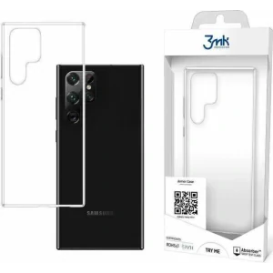Husa Personalizata 3MK pentru Samsung Galaxy S22 Ultra Transparent