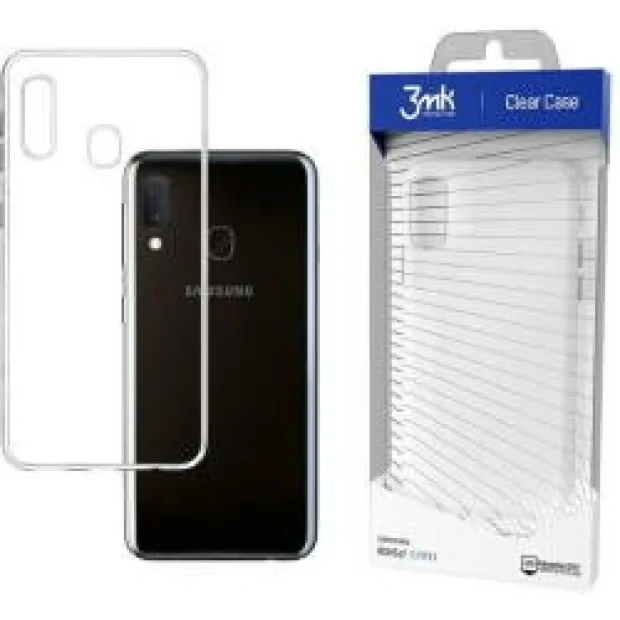 Husa Personalizata 3MK pentru Samsung Galaxy A20e Transparent