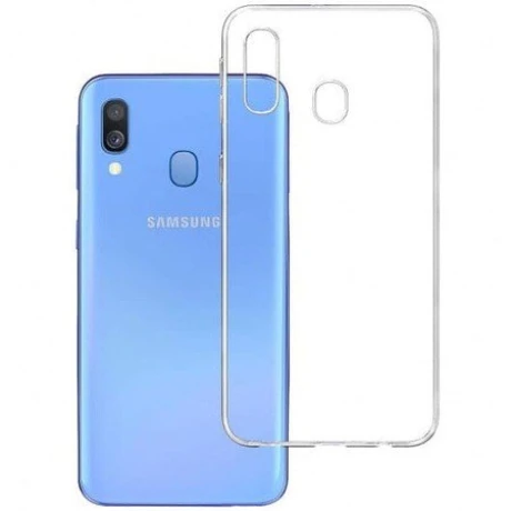 Husa Personalizata 3MK pentru Samsung Galaxy A40 Transparent