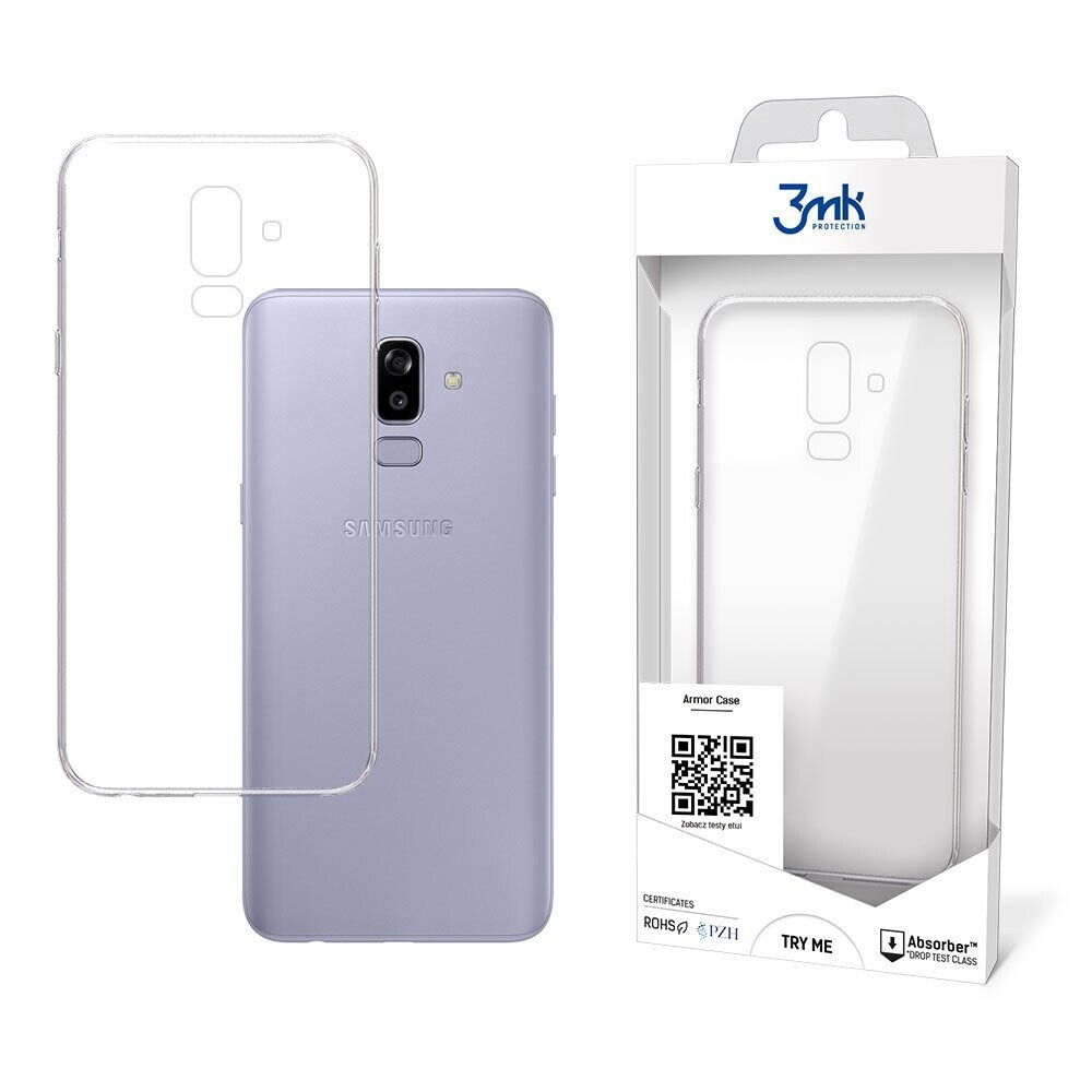 Husa Personalizata 3MK pentru Samsung Galaxy J8 2018 Transparent thumb